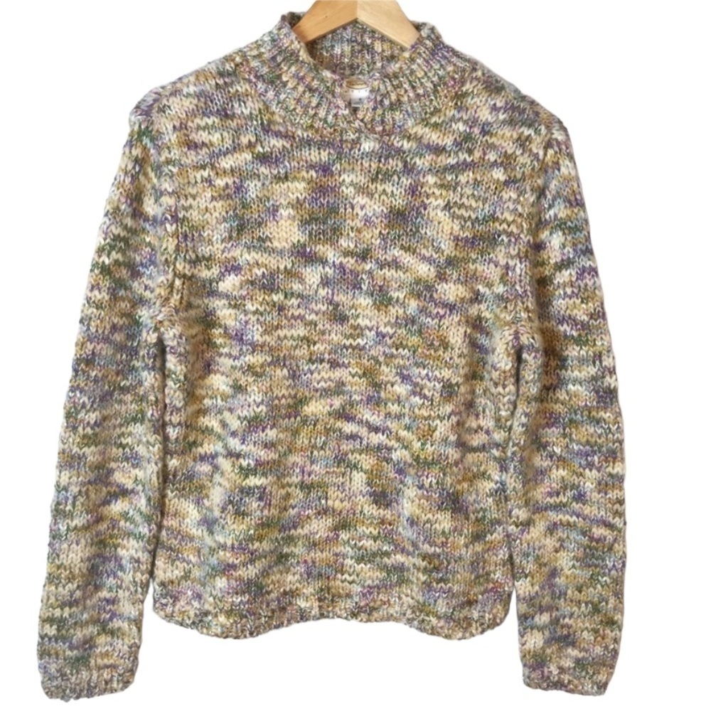 TALBOTS Vintage Chunky Yarn Knit Sweater